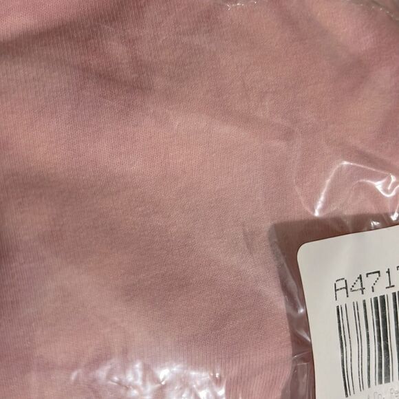 Denim & Co. Petite French Terry Crystal Wash Tie-Dye T-Shirt Dress - Picture 4 of 4